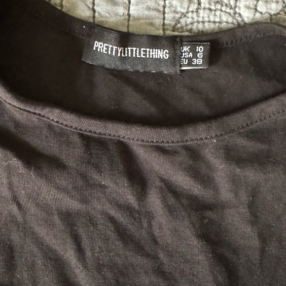 Two pretty little thing body suits - black size 6 - Picture 2 of 4